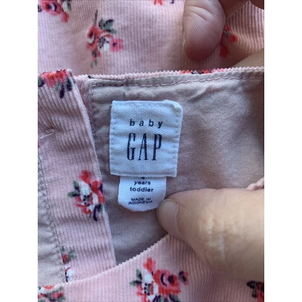 Baby Gap Corduroy Jumper Dress Toddler Girl